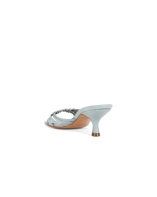 SCHUTZ SHOES White Tara Mid Mule