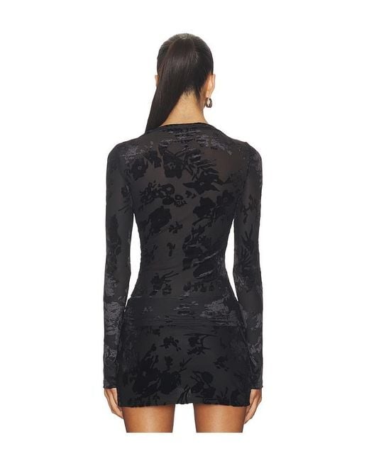 SNDY'S Black Lenora Top