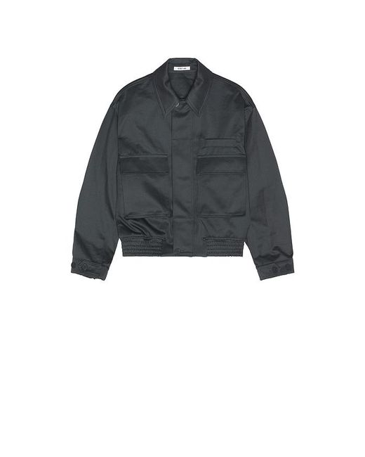 Helmut Lang Gray Shirt Bomber for men