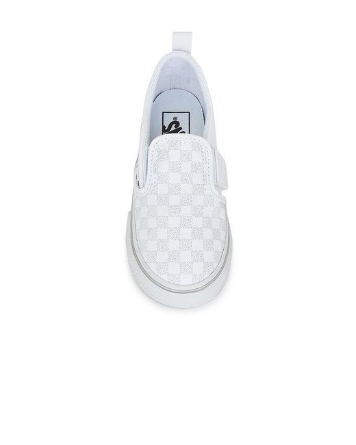 Vans White Toddlers Slip-On V