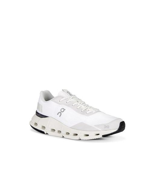 On Shoes White Cloudnova Form Sneaker