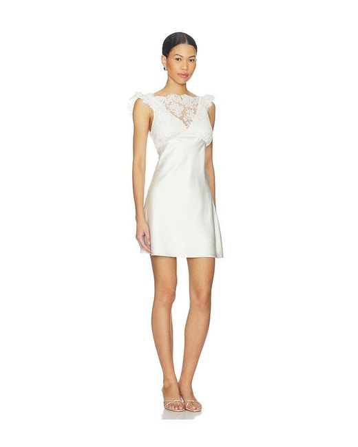 Stone Cold Fox White X Revolve Carmela Mini Dress
