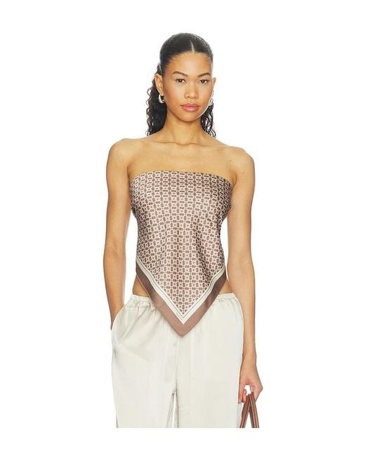SER.O.YA Multicolor Hark Satin Top