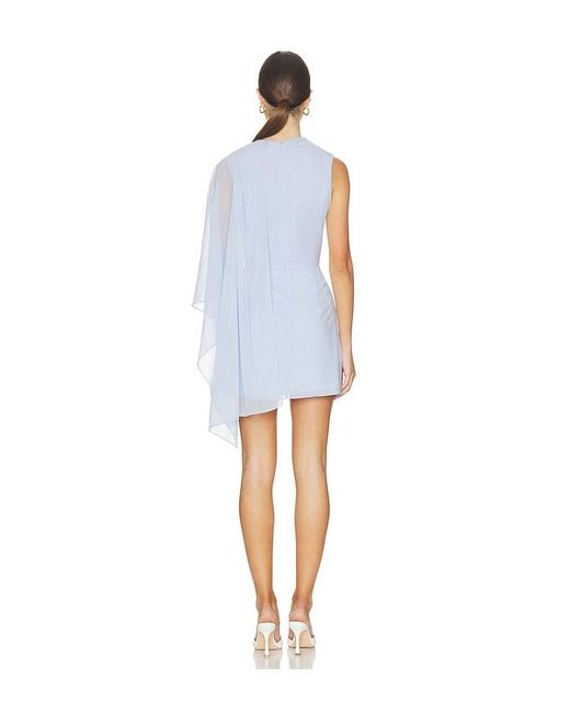 Amanda Uprichard Blue Marilla Dress
