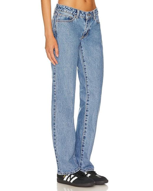 A.Brand Blue Low Rise Straight Jean