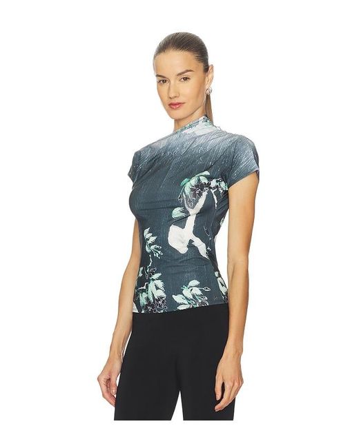Miaou Blue Bebe Top