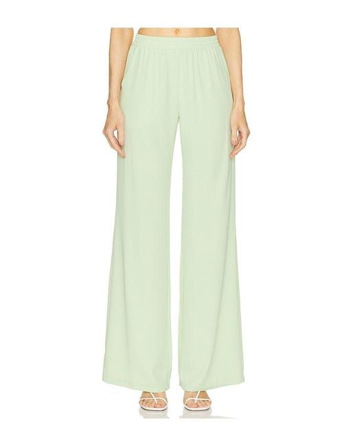 Amanda Uprichard Green Vera Pants