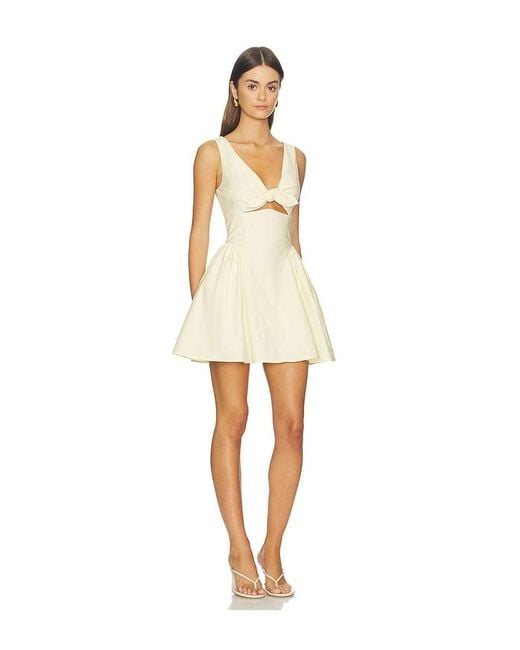 MAJORELLE Natural Susie Mini Dress