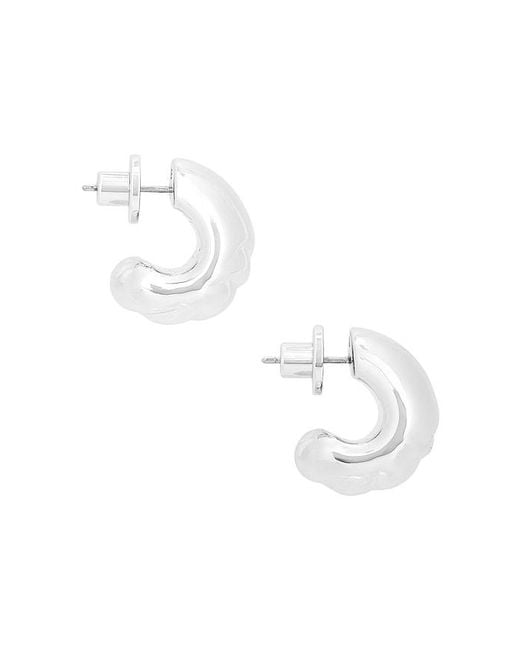 Jenny Bird White Nelle Hoops