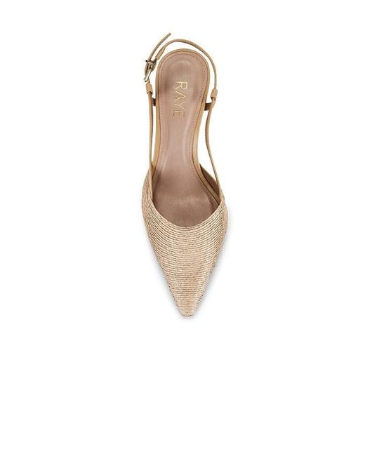 Raye White Selva Slingback Pump