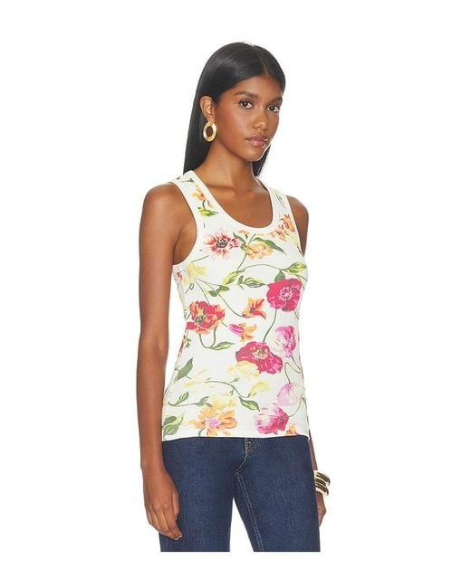 KENZO Blue Wildflower Tank Top