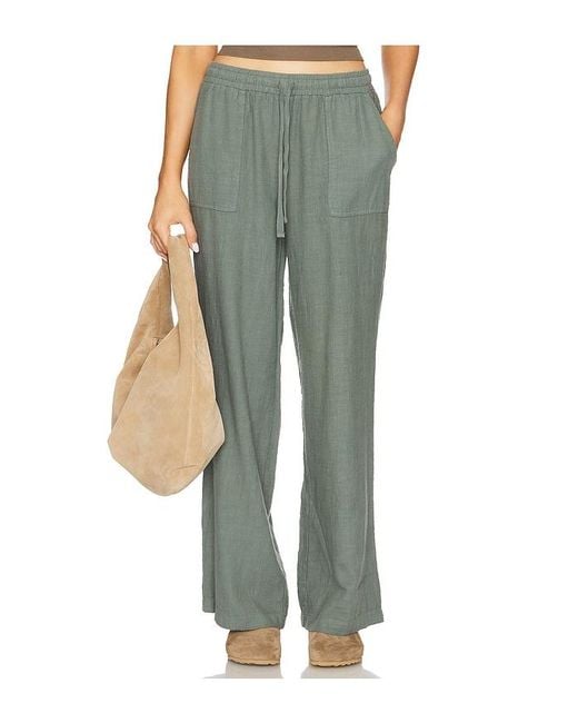 Bobi Green Wide Leg Jogger