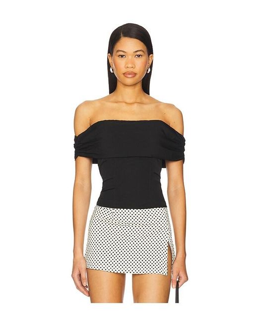 Miaou Magda トップ Black