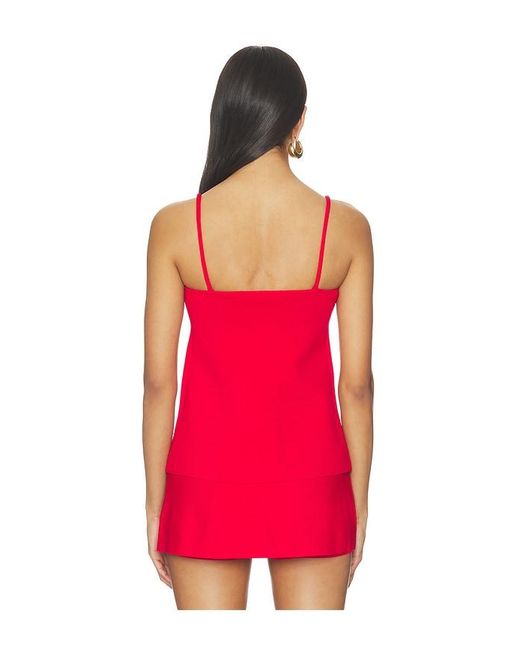 Cult Gaia Red Lennon Top