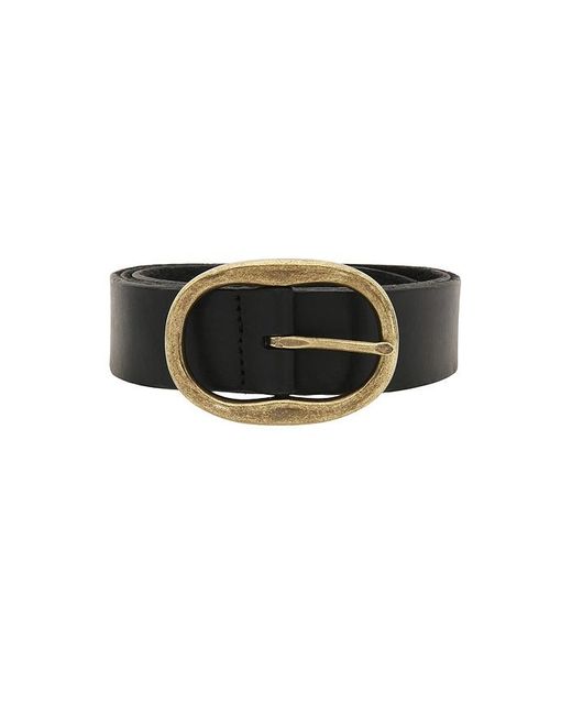 Madewell Black Oval Buckle Belt