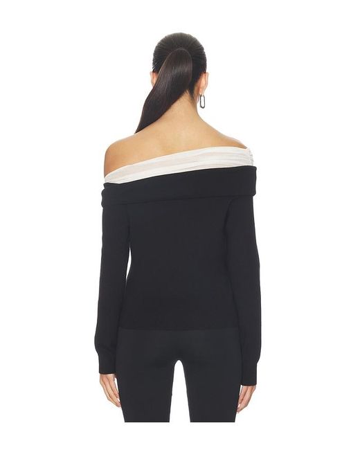 Line & Dot Black Ysa Sweater
