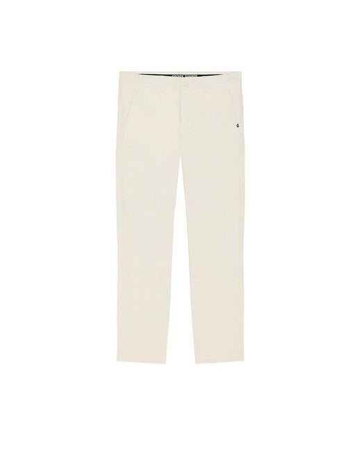 Vintage Summer White Performance Flex Pant for men