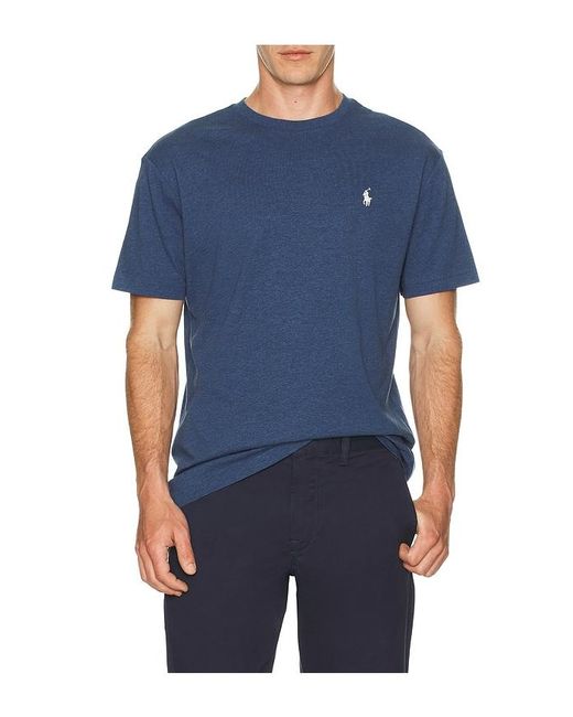 Polo Ralph Lauren Blue Short Sleeve Crewneck T-Shirt for men