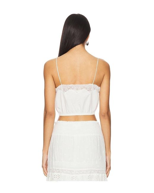 LoveShackFancy White Aliaya Top