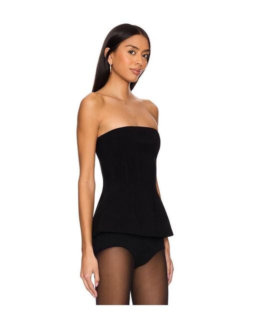 Nookie Black Caroline Strapless Top