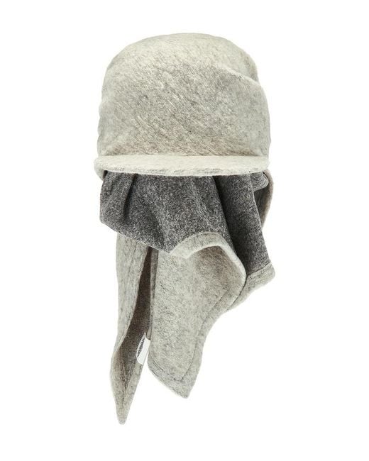 Ruslan Baginskiy Black Scarf Visor