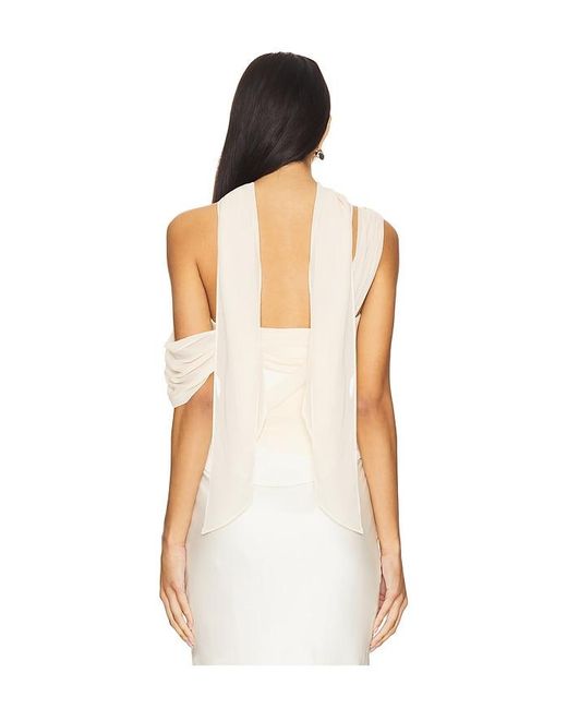 LPA White Adara Corset Top
