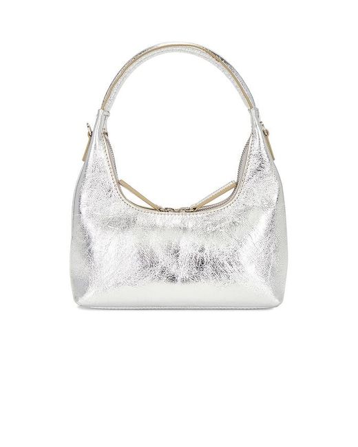 MARGE SHERWOOD White Mini Hobo Bag