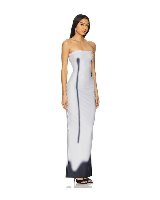 DI PETSA White Wet Drip Dress