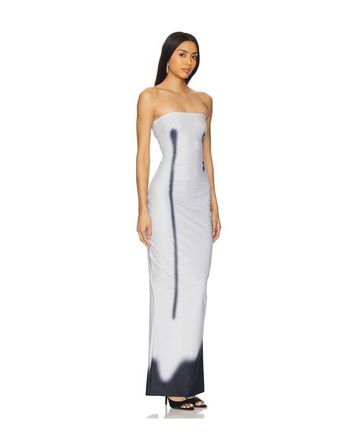 DI PETSA White Wet Drip Dress