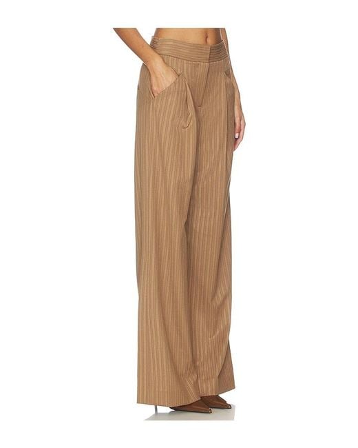 Veronica Beard Natural Rimini Pant