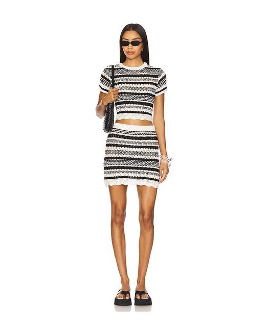 LSPACE Black Caicos Top