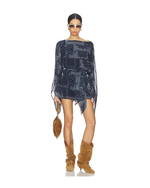 superdown Blue Jesenia Mini Dress