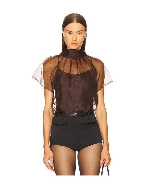 Jonathan Simkhai Black Feyre Top