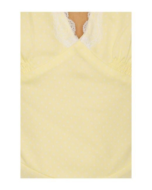 Frankie's Bikinis Natural Audrey Satin Dress