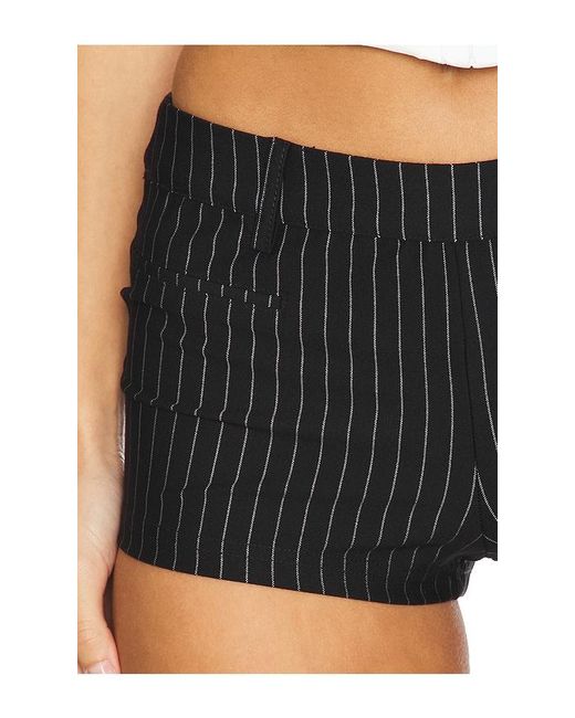superdown Black Baya Micro Mini Short