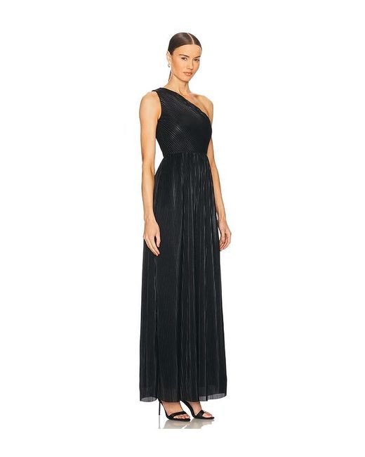 House of Harlow 1960 Black X Revolve Claire Pleated Gown