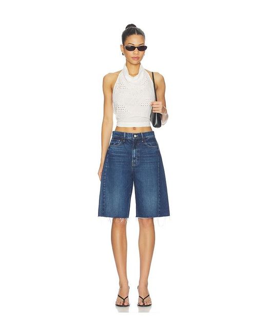 Mother Blue The Half-Pipe Bermuda Fray Short