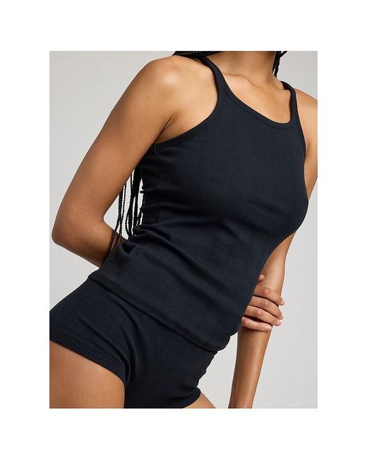 Negative Underwear Black Pointelle Tank
