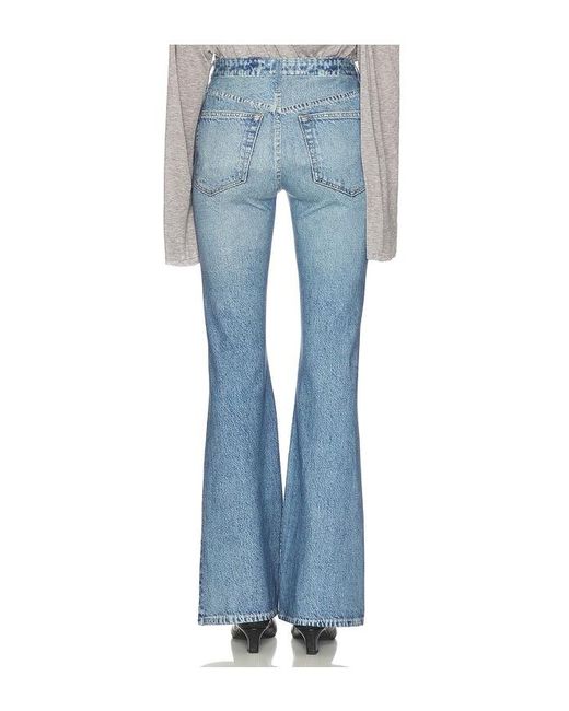 Rag & Bone Blue Rb Miramar Ponte Dahlia Full Length Jeans