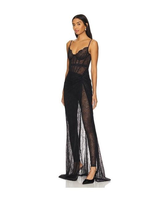 Nbd Black Veronica Jumpsuit Gown