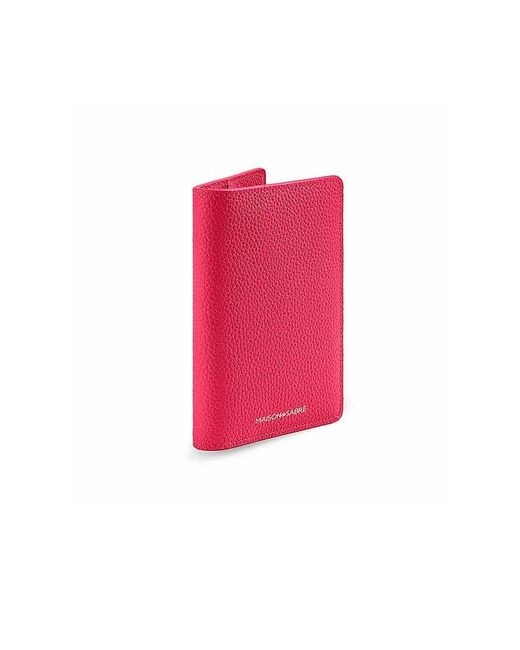 MAISON de SABR Red The Passport Holder