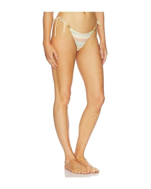 Kapri White Beverly Bikini Bottom
