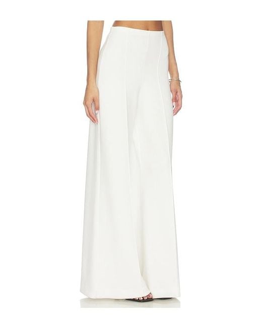Ripley Rader White Scuba Wide Leg Pant