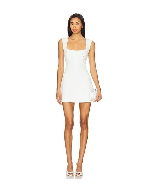 House of Harlow 1960 White X Revolve Austen Mini Dress