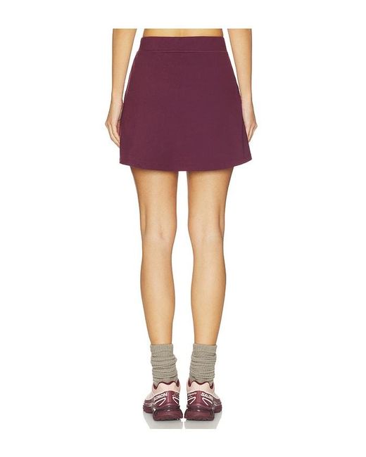 Gold Hinge Red Motioncloud A-Line Skirt