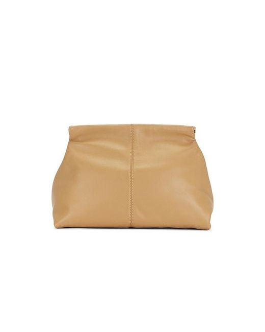 Flattered Natural Clay Clutch