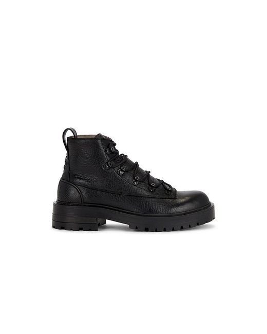 AllSaints Black Mccoy Hiking Boot for men