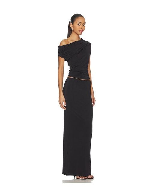 superdown Black Morgana Skirt Set