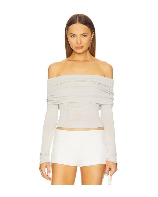 Alohas White Emica Top
