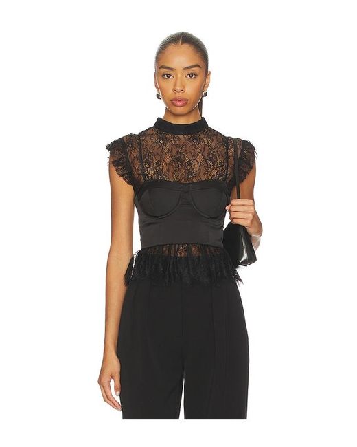 Astr Black Katarina Top